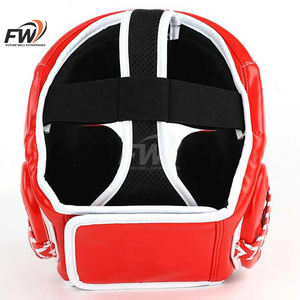 Protector de Cabeza de Boxeo de Marca Personalizada, Cuero PU Duradero y Transpirable, Diseño Personalizable con Logotipo, para Kickboxing, Entrenamiento de MMA, Todas las Temporadas - Product Image 4