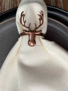 Anneaux de serviette polonais en acier inoxydable à la mode avec forme et taille personnalisées Vaisselle élégante pour un dîner sophistiqué - Product Image 5