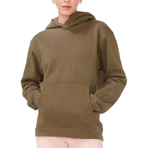 High Quality <b>Women's</b> Pullover <b>Hoodie</b> <b>Long</b> Sleeve Solid Color Breathable Hooded Sweatshirt Latest Design Custom Logo <b>Women</b> <b>Hoodie</b> - Product Image 6