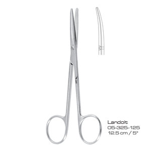 กรรไกรผ่าตัดแบบละเอียดอ่อน IAA SURGICAL INSTRUMENTS ขนาด 12.5 ซม. ผลิตจากสแตนเลสสตีล สำหรับการปฐมพยาบาลและผ่าตัด ได้รับการรับรองมาตรฐาน CE - Product Image 1