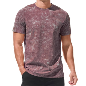 T-shirt homme délavé à l'acide, qualité supérieure, prix abordable, durable, 100% coton, anti-plis, fabrication de qualité. - Product Image 3