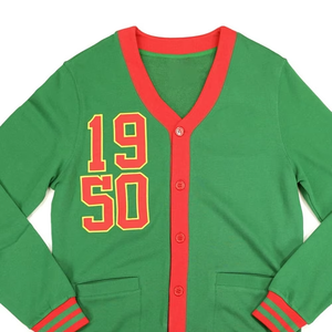 Men's Custom Vintage University-Inspired c with Front Embroidered Logo for School Spirit in Winter - Product Image 2