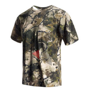 Camiseta de Caza al por Mayor para Hombre, 100% Algodón, Cuello Redondo, Logotipo OEM Personalizado, Diseño de Color Personalizado - Product Image 3