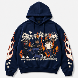 Sweat à capuche surdimensionné pour homme, personnalisé, lavé à l'acide, imprimé DTG, avec poche, fabriqué en coton doux et écologique, idéal pour l'hiver - Product Image 1