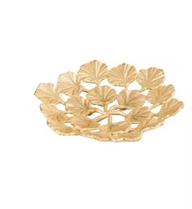 Bol à fruits secs élégant en métal, plat de service décoratif pour la table, cadeau pour la maison, les mariages et les fêtes - Product Image 6