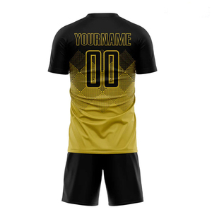 Uniforme de football personnalisé fabriqué en tissu 100% interlock et respirant - Product Image 3