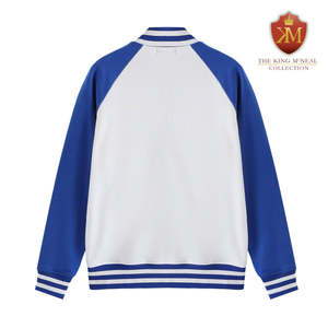 เสื้อแจ็คเก็ตหนังทรงปกติแบบสั่งทำพิเศษสำหรับชมรม Zeta Phe Beta Sorority พร้อมป้ายปักผ้าขนหนูขายส่ง กระเป๋าแบบ Welt และปักตัวอักษรแบบ Letterman - Product Image 4