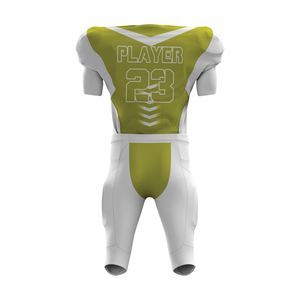 Maillot américain personnalisé par sublimation avec tissu confortable, idéal pour le basketball, le football, le baseball et les uniformes d'équipe - Product Image 2