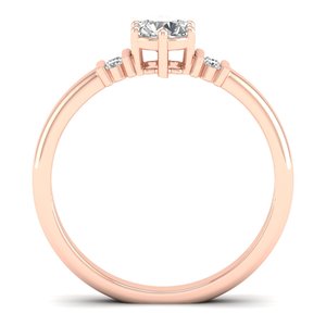 REYES Manufacturer 925 Sterling <b>Silver</b> VVS Moissanite Engagement <b>Solitaire</b> <b>Ring</b> For Women GRA Certified Fine Jewelry - Product Image 4