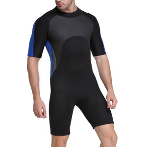 Factory Customized Logo New Design Men's One Piece Reversible Quick Dry Waterproof Spandex/Polyester Beach Swimming Suit - Product Image 3