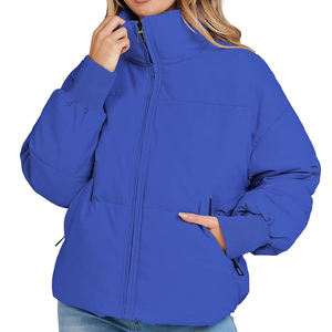 Prix d'usine OEM – Manteau matelassé chauffant personnalisé pour femme, écologique, avec doublure en nylon, imperméable et respirant, style décontracté - Product Image 1