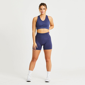 Shorts Deportivos de Yoga para Mujer, Cintura Alta Elástica, Fáciles de Usar, Duraderos, Transpirables, de Secado Rápido, Ligeros, Elásticos, Casuales, para Gimnasio - Product Image 5