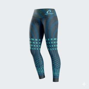 เลกกิ้งโยคะเอวกลางสำหรับผู้หญิง ดีไซน์ทันสมัย โลโก้สั่งทำได้ ผ้ายืดสแปนเด็กซ์/โพลีเอสเตอร์ ความยาวข้อเท้า แห้งเร็ว ดีไซน์สวยที่สุด - Product Image 6