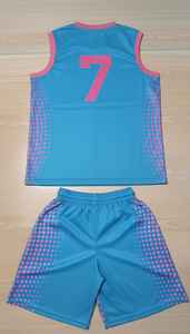 Ensemble de tenue de basket-ball respirant 100% polyester, séchage rapide, sans manches, uniforme d'entraînement de basket-ball pour hommes - Product Image 2