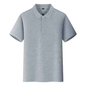 เสื้อเชิ้ตแขนสั้นผ้าแคนวาสลำลองสำหรับผู้ชาย ป้องกันรอยยับ 100% ทรงปกติ ระบายอากาศได้ดี ผ้าถัก พิมพ์ลายโลโก้ตามสั่ง - Product Image 6