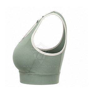 Sujetador Deportivo de Alta Sujeción sin Costuras para Mujer, para Gimnasio, Entrenamiento, Yoga, Correr, Fitness, con Relleno, Tirantes Ajustables, Transpirable, Talla Grande - Product Image 6