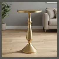 Table basse moderne en métal avec plateau en marbre, design minimaliste durable et écologique, meubles de salon