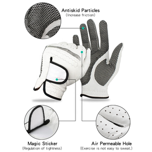 Gants de golf de haute qualité 2024, respirants, synthétiques et en cuir de cabaret pour hommes, anti-adhérents - Product Image 6