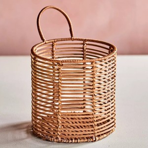 Estuche de lápices de ratán, precio más bajo, cestas portaplumas hechas a mano, cesta de almacenamiento para artículos de papelería - Product Image 1