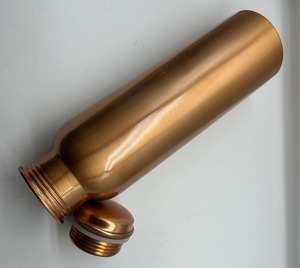 Copper Metal Eco-Friendly BPA Free Reusable Drinking Water Bottle for Home Travel Office with Classic Design - Product Image 4