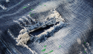 Men's Ripped <b>Denim</b> Jeans Street Wear Regular Biker Pants Straight Stylish Slim Vintage Hip Hop Lightweight Autumn Winter - Product Image 3