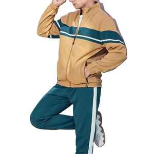 Chándal para Hombre, Estilo Urbano y Deportivo, con Cremallera Larga y Franja Personalizada, Elegante, Nueva Moda 2026, Última Tendencia Juvenil - Product Image 5