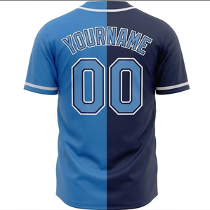 Maillot de baseball USA pour homme, tissu respirant en mesh, imprimé par sublimation, style sportswear avec broderie personnalisée - Product Image 6