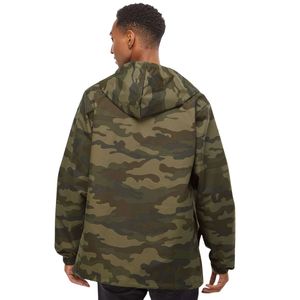 Water Resistant Full Zip Hooded <b>Coaches</b> Jacket Breathable Lightweight Windbreaker Outerwear for Outdoor Sports Casual and Travel - Product Image 2