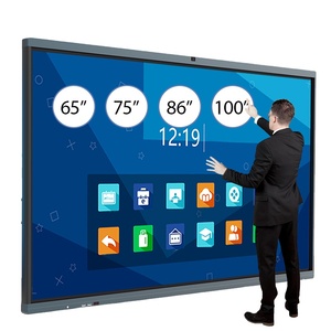 Bảng điều khiển <span class=keywords><strong>LCD</strong></span> 4k tương tác bảng thông minh Màn hình cảm ứng điện tử <span class=keywords><strong>55</strong></span> 65 75 86 98 inch bảng trắng tương tác - Product Image 1