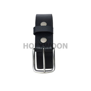 Ceinture en cuir de luxe pour homme avec boucle en alliage, ceinture en cuir de vachette véritable pour tenue décontractée et formelle, vente en gros de ceintures en cuir pour homme - Product Image 4