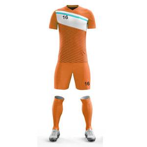 Tenue d'équipe d'usine, design multicolore, kit de football, maillots de football personnalisés, ensemble complet de basketball, vêtements de sport à séchage rapide - Product Image 6