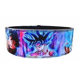 Nuevo Cinturón de Fitness Ajustable y Portátil con Estampado de Anime, Soporte Profesional para la Espalda, Control Abdominal, para Sentadillas Profundas, Cuero Vacuno de 10mm - Product Image 1