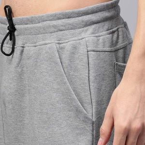 2026 Lawd Sports Men Knitted Cotton Fleece Quick Dry Breathable Elastic Waist High Quality Gym Side Pocket Training Sport Shorts - Product Image 4