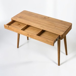 Mesa Consola de Madera Maciza Resistente, Sin Grietas, Moderna, para Dormitorio, Tocador, con Patas Cónicas, para Hotel y Hogar - Product Image 4