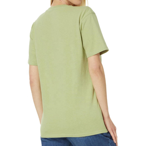 Camiseta Casual de Verano para Mujer, Estilo Urbano, Algodón Personalizado, MOQ Bajo, Secado Rápido, Transpirable, Ecológica, Impresión de Alta Calidad, Suministro OEM - Product Image 5