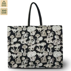 Sac fourre-tout de plage en toile de coton 300 GSM, 51x40x19 cm, avec logo personnalisé, vente en gros, OEM, marque privée, commande en gros, modèle SS141 - Product Image 2