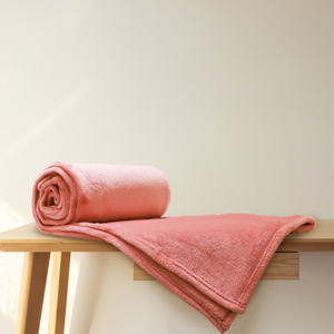 Couverture en molleton de corail matelassé personnalisé motif solide Style américain pour la climatisation à domicile pique-niques hôpitaux utilisation en avion - Product Image 1