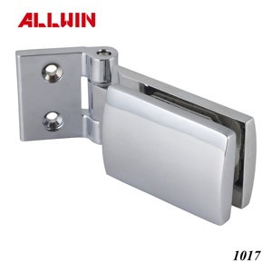 Charnière en laiton à fixation murale pour porte en verre pivotante - Product Image 3