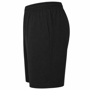 Men's Solid <b>Black</b> Quick Dry Bermuda <b>Shorts</b> Elastic Waist Casual Sport Wear - Product Image 3