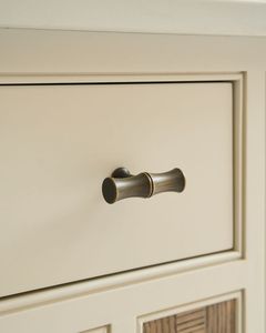 มือจับประตูทองเหลืองสไตล์เอ็ดเวิร์ด ดีไซน์บาโรก สำหรับประตูบ้านโบราณ - Product Image 3