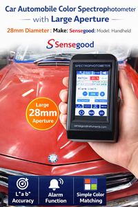 Sensegood Worldwide Free Shipping Maintenance free Portable Car Paint Colorimeter Spectrophotometer for Printing Industry OEM - Product Image 3