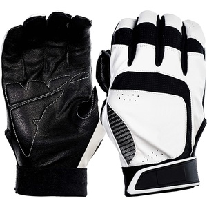 New Arrival Professional Adult Baseball Softball Batting Gloves Breathable Lightweight Ambidextrous <b>Hook</b> Loop Closure Custom - Product Image 4