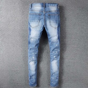 Pantalones Vaqueros de Mezclilla de Color Lavado, Ligeros, de Cintura Media, Estilo Hip Hop, Transpirables, de la Marca ALIROZ INDUSTRY - Product Image 5