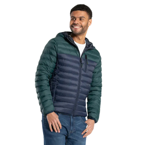 Customized Logo Waterproof Puffer <b>Jacket</b> Men’s Windproof Insulated Winter Coat Outdoor Hiking Outerwear Quilted <b>Packable</b> Fashion - Product Image 1