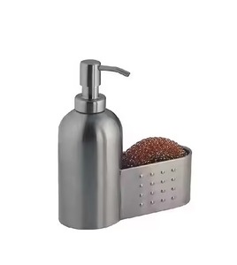 Premium Finish Metal <b>Soap</b> Dispenser Bottle With Smooth Pump Refillable Liquid <b>Soap</b> <b>Holder</b> Stylish Bathroom Decor - Product Image 2