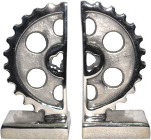 Antique Design Nautical <b>Globe</b> Bookend Corporate Gifts Wooden Brass Home Decorative Item Indian Handicraft Item High Quality - Product Image 3