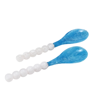 Beaded Resin <b>Salad</b> Spoon New Style Resin <b>Salad</b> Server European & American Design for Home & Hotel Kitchen Use Food Serving <b>Tool</b> - Product Image 3