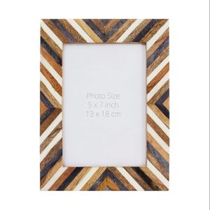 กรอบรูปสไตล์วินเทจฝังกระดูก ของตกแต่งบ้าน ของขวัญ - Product Image 2