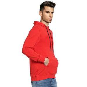 Sweat à capuche en molleton 100 % coton pour homme, style épaules tombantes, personnalisable, thermique, respirant et à séchage rapide - Product Image 3