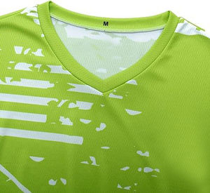 Maillot de sport personnalisé pour homme, imprimé par sublimation, manches longues, respirant, séchage rapide, 100% polyester, prix abordable, vente en gros OEM, best-seller - Product Image 3